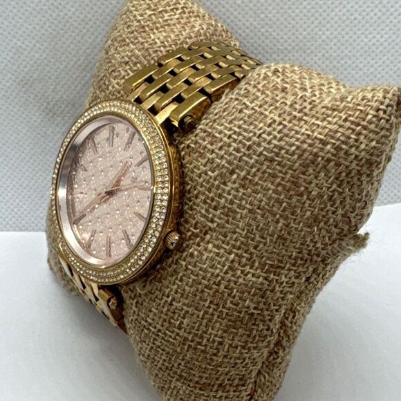 Michael Kors Darci MK3399 Womens Rose Gold Analog Dial Quartz Wrist Watch JNA408 main image 6